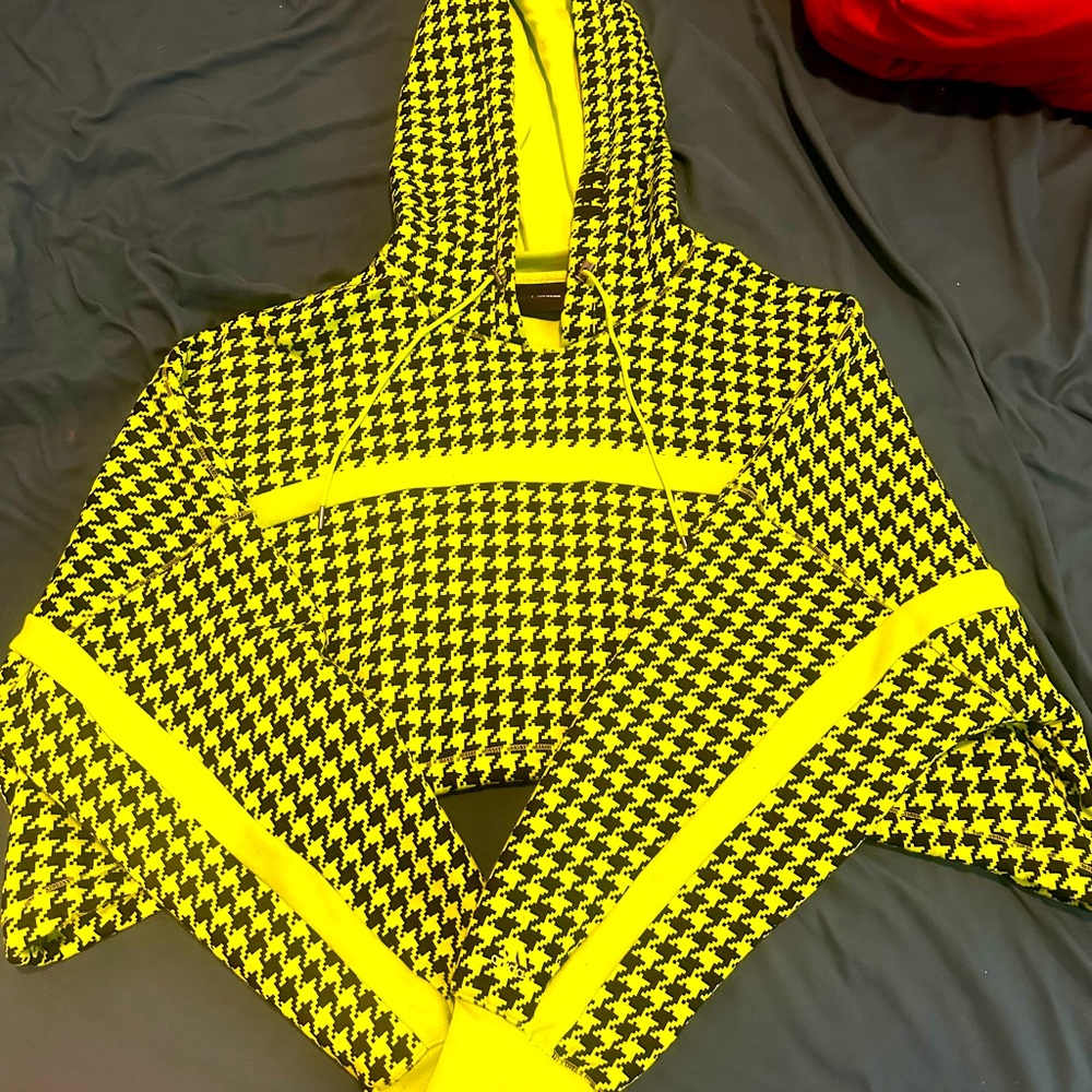 Adidas x Ivy Park | Halls of Ivy Allover Print Cropped Hoodie